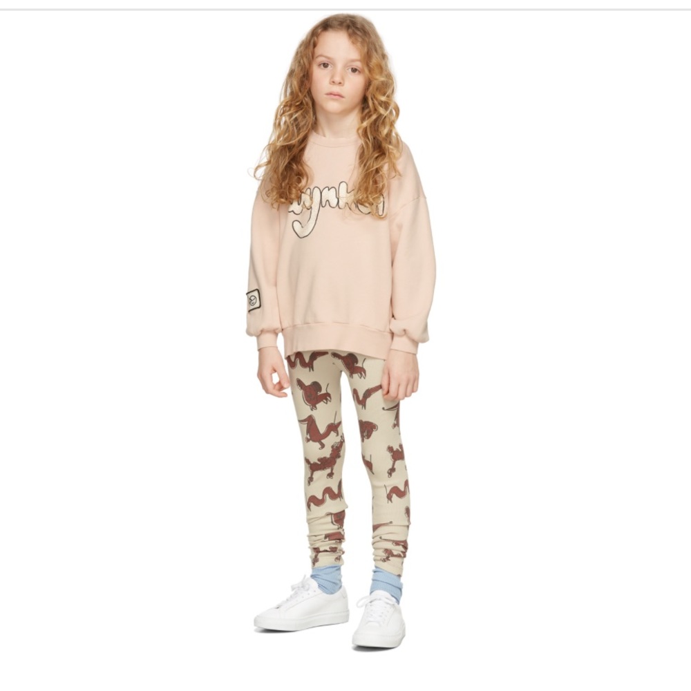Wynken Kids Pink Sketch Sweatshirt Size 10